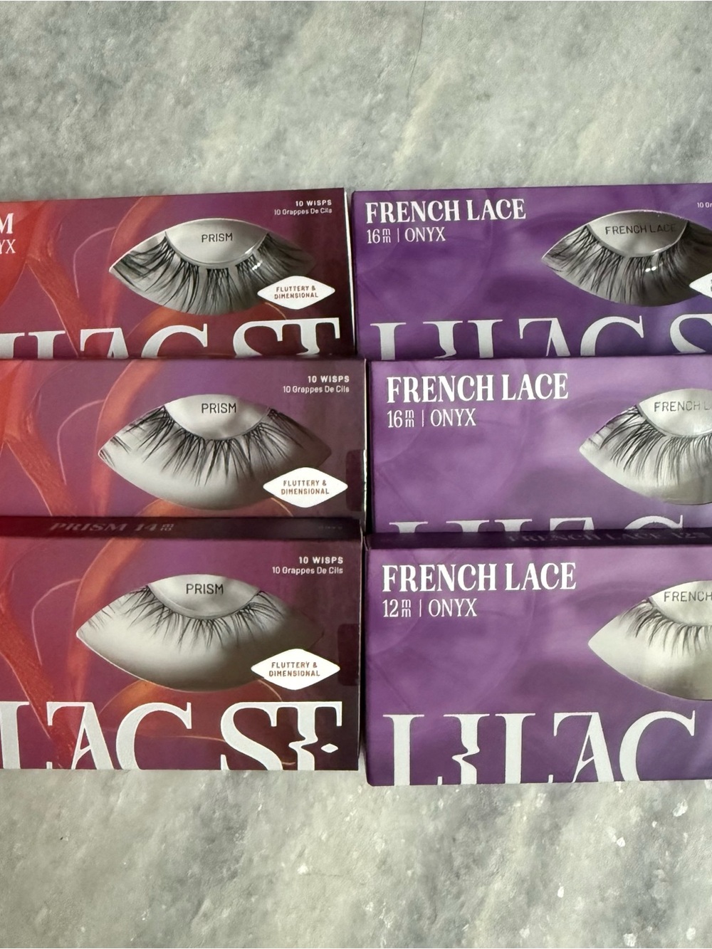 Lilac St. Lashes - French Lace & Prism